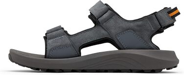 Columbia Trailstorm Hiker 3 Strap – Трекінгові сандалі чоловічі, 45 EU, Сірий Graphite/Black