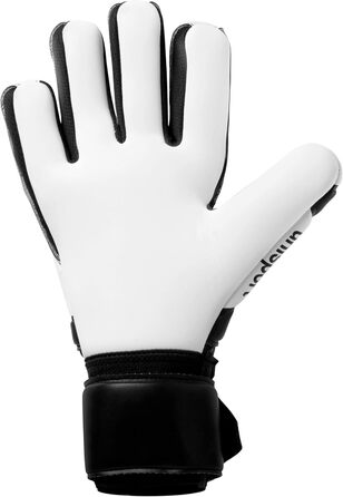 Воротарські рукавички Uhlsport Supersoft HN Flex Frame для дітей та дорослих, чорні/жовті, розмір 7
