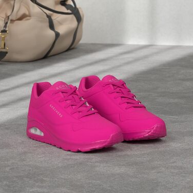 Кросівки жіночі Skechers UNO Night Shades Hot Pink 40 EU Durabuck