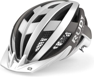 Велошолом Rudy Project Venger MTB сірий/білий 51-55 см