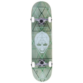 Скейборд Enuff GEO SKULL GREEN 8