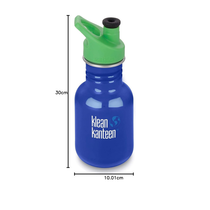 Пляшка для води Klean Kanteen Classic з кришкою Sport Cap 3.0, 532 мл, для дорослих, колір Coastal Waters