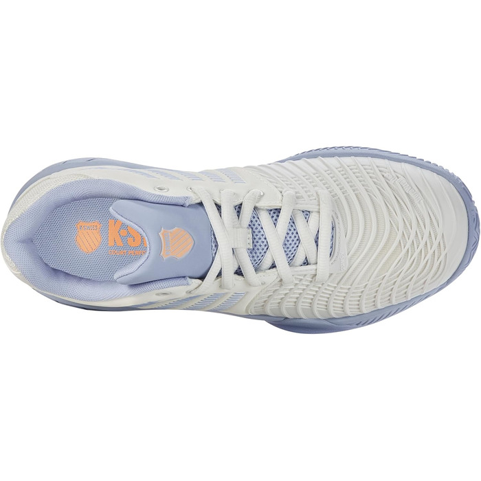 Жіноче тенісне взуття K-Swiss Express Light 3 Hb, 40 EU, білий, персиковий, сірий
