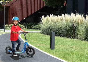 Дитячий самокат STAR SCOOTER 12/10 дюймів, надувні колеса, для міста, від 6 років