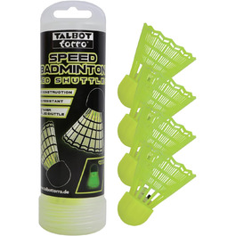Шаттли для швидкого бадмінтону Talbot-Torro Speedbadminton – федеральні м'ячі для гри вдень та вночі (LED), 490181