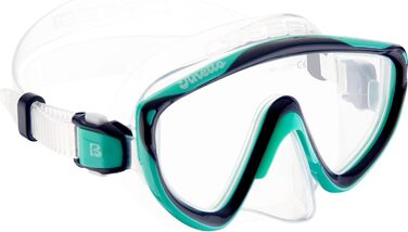 Набір для снорклінгу Cressi Tinetto Rocks Dry Set для дітей (S/M), аквамарин/блакитний