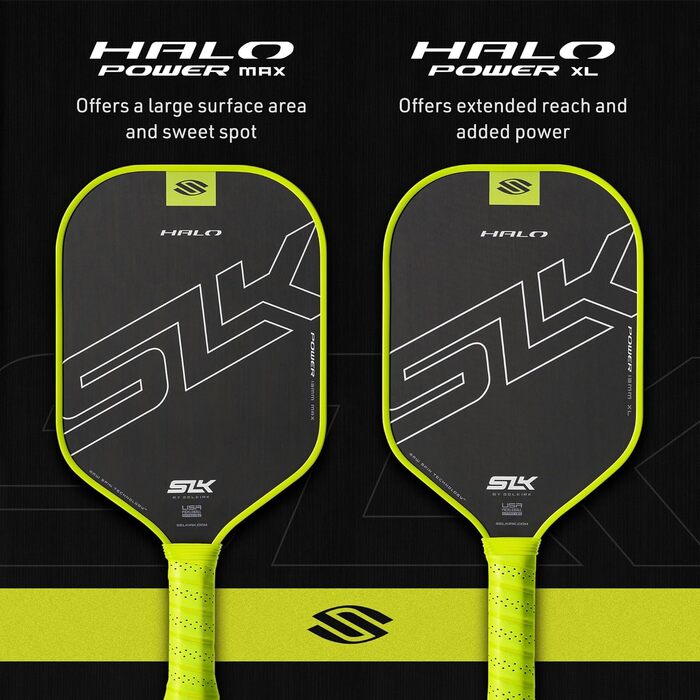 Pickleball-Paddel Selkirk Vanguard Power Air Premium | Вуглецеве волокно, 360 Proto Molding, Flexfoam Perimeter | Максимальна потужність та контроль, зелений, 2025 | Універсальна ракетка для піклболу