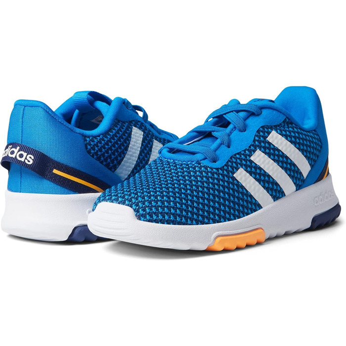 Дитячі кросівки Adidas Racer TR 2.0 для бігу, блакитно-білі, 4 US (унісекс)