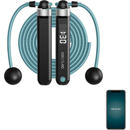 Скакалка Cecotec Springseil SmartComba 3000 Connected: регульована, 2-в-1, з LED-дисплеєм та підключенням до додатку