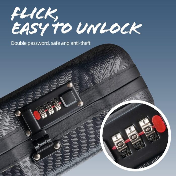 Чохол для бильярдного кия KONLLEN 2x4 Oxford Cloth з кишенями для аксесуарів, карбонове покриття