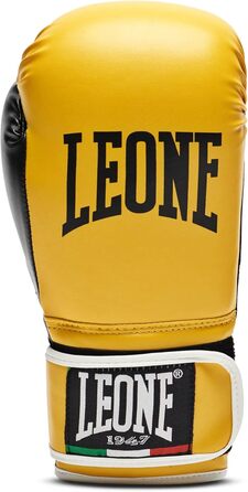 Боксерські рукавички LEONE 1947 Flash, унісекс, 10 унцій, жовті