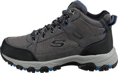 Чоловічі черевики Skechers Selmen MelanoWander - сірі, шкіра, синтетика, сітка