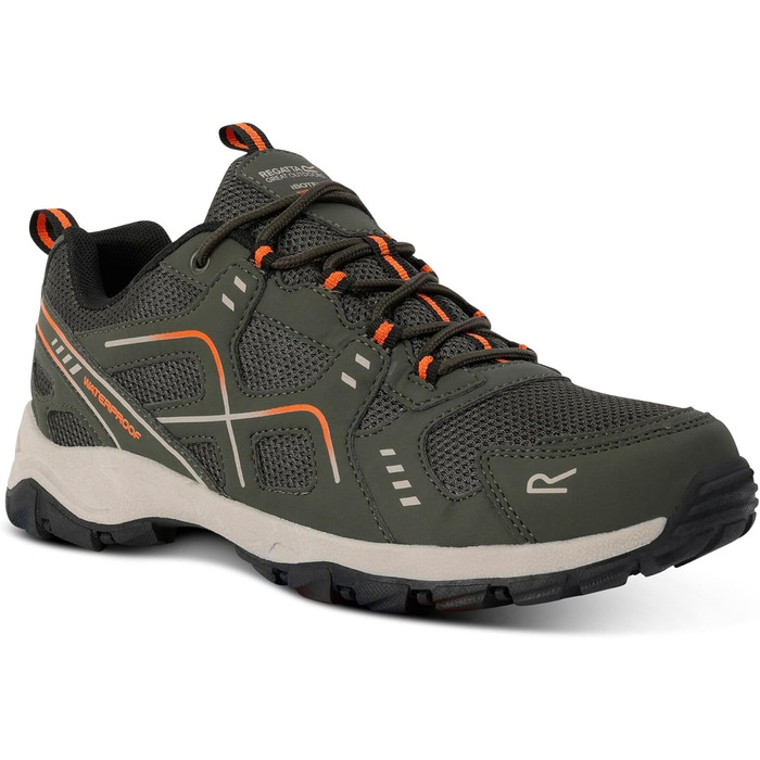 Чоловічі трекінгові черевики Regatta Vendeavour водонепроникні, 41 EU, зелені
