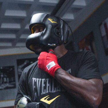 Боксерський шолом Everlast Elite RTL, захисний для тренувань
