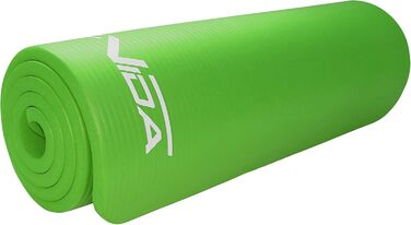 Килимок для йоги SportVida з нековзким покриттям, NBR, 180 x 60 x 1,5 см - для дому та занять спортом