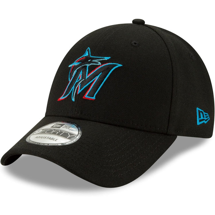 Кепка New Era Miami Marlins 9forty Adjustable MLB, чорний