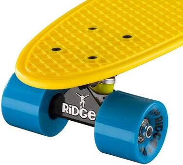 Скейтборд Ridge Cruiser Mini Limited Edition (Жовто-Чорно-Синій) - Компактний круїзер для міста