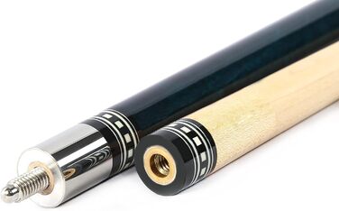 Більярдний кий ASKA L9: канадський клен, ірландське полотно, тверда вершина Le Pro, 18 унцій, синій