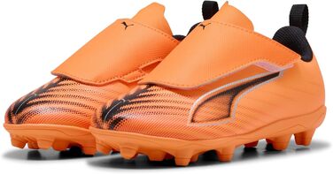 Дитячі футбольні бутси Puma Ultra 6 Play V Fg/Ag Rb Jr - 33 EU (Чорний, Помаранчевий, Синій)