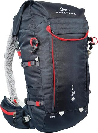 Рюкзак для альпінізму та туризму NORDKAMM Antares Alpine 30/40 л, RollTop, унісекс, для походів, скелелазіння, лижних турів