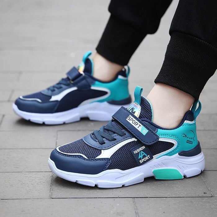 Дитячі кросівки для трекінгу та активного відпочинку. Водонепроникні, розмір 40 EU, блакитні