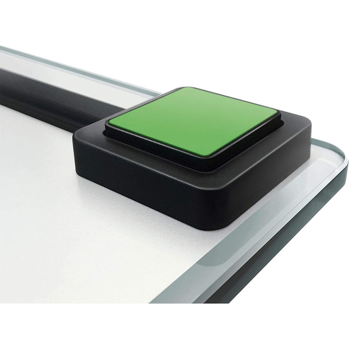 Електронна вага Soehnle Style Sense Compact 300 Slate, чорна, LCD-дисплей, плоский дизайн, велика платформа, максимальна вага 180 кг