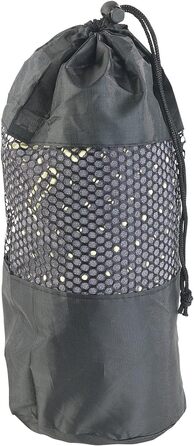 PEARL Sports Yogatuch: Рушник для йоги 2в1 з мікрофібри та підкладкою (сірий)