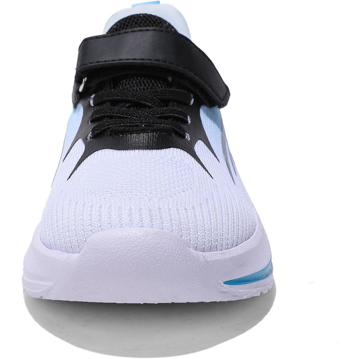 Дитячі спортивні кросівки для хлопчика. Повітряні кросівки для залу та вулиці. Розмір 38 EU, блакитно-білі.