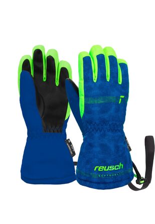 Дитячі зимові рукавички Reusch Maxi R-TEX XT водонепроникні та вітрозахисні, синьо-зелені, розмір IV (4-5 років)
