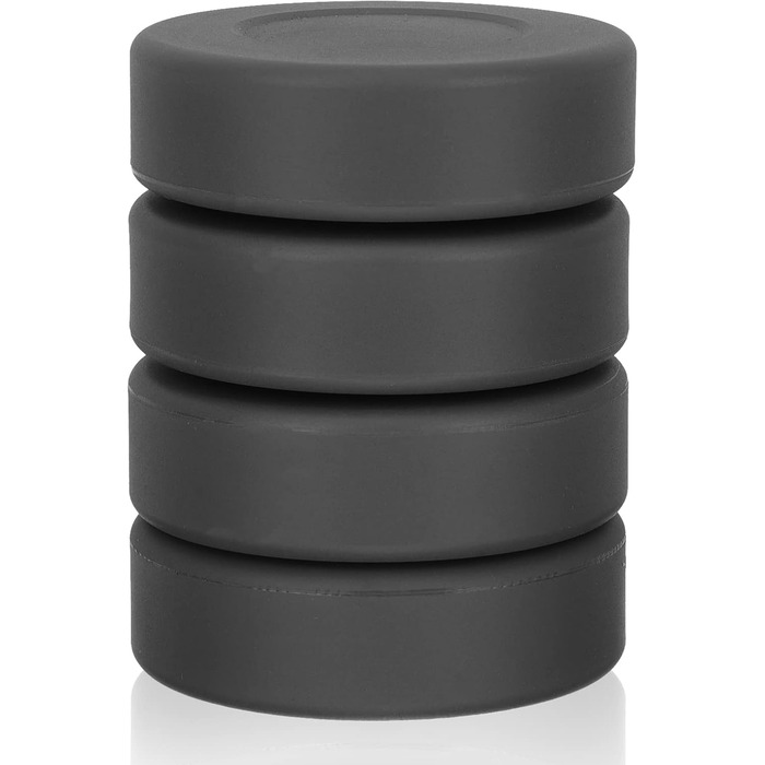 4 шт. Хокейні шайби BESPORTBLE - Професійні, чорні, для тренувань та класичного хокею