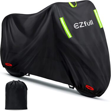 Водонепроникний чохол для мотоцикла 210D Oxford, зимовий, з отворами для замка, 245x105x125 см (Harley-Davidson, Honda, Suzuki, Kawasaki)