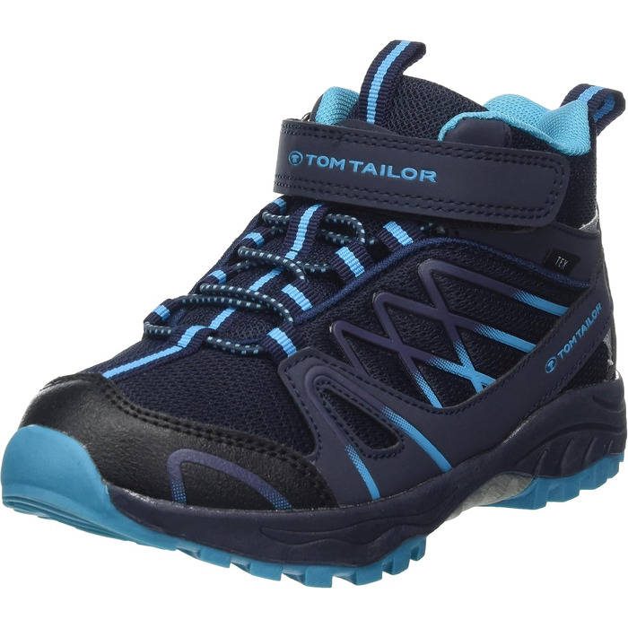 TOM TAILOR дитячі кросівки для ходьби (37 EU, Navy Turkis)