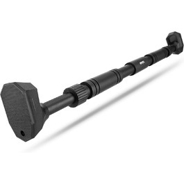 Кімнатна турнік Gymtek для дверних прорізів 70-100 см - для домашнього фітнесу, силових тренувань, чорний