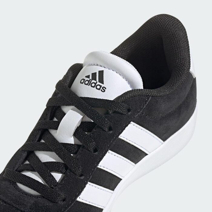 Дитячі фітнес-кеди Adidas VL Court 2.0 (30.5 EU, чорний/білий/чорний)