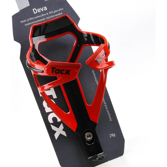 Тримач для фляги Tacx Deva червоний 2017, велосипедний фляготримач