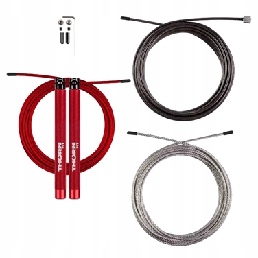 Швидкісна скакалка THORN FIT Speed Rope ULTRA 4.0, червона