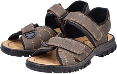 Чоловічі сандалії Rieker коричневого кольору, розмір 40 EU
