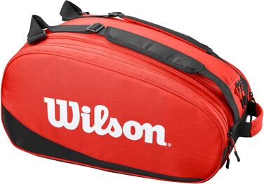 Сумка для падельних ракеток Wilson Tour, до 6 штук, червона
