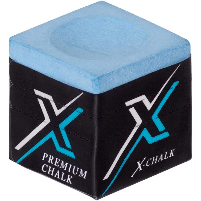 Більярдна крейда Exceed X-Chalk, синя, 1 шт.