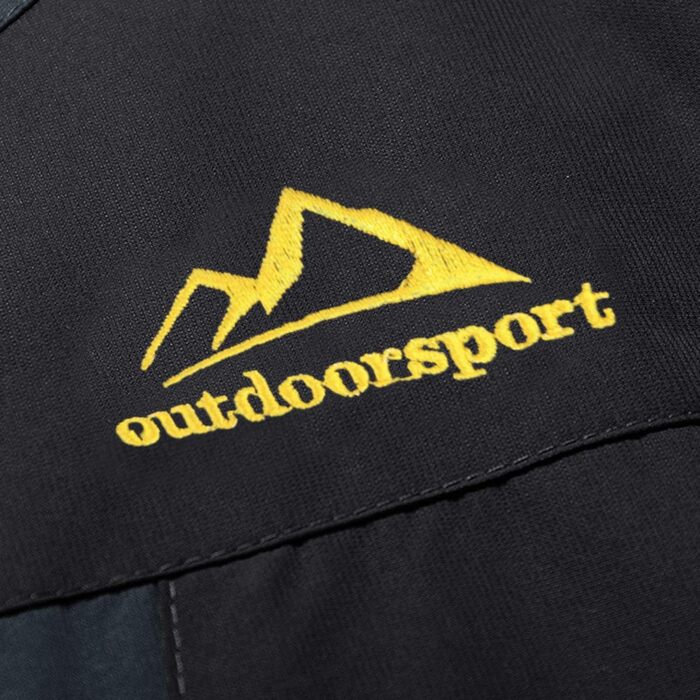 Чоловіча флісова куртка MAGCOMSEN на зиму. Тепла, з підкладкою, для катання на лижах, туризму та кемпінгу. Вітро- та водонепроникна, з капюшоном. Розмір XL, чорно-сіра.