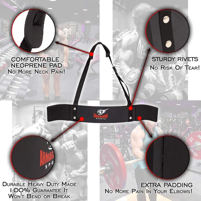 Armageddon Sports ізолятор для біцепса Arm Blaster Curl + преміальні лямки для тяги, тренажер для ізоляції біцепса та трицепса, підтримка для фітнес-тренувань