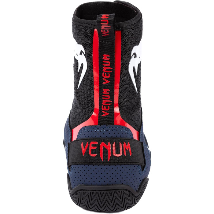 Боксерські черевики Venum Elite Unisex, 48 EU, темно-синій, чорний, червоний