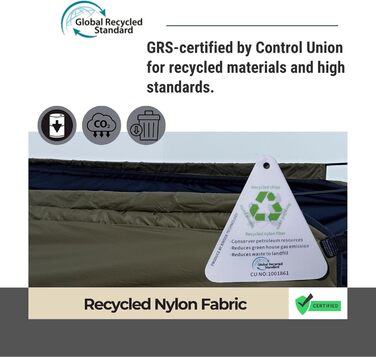 Спальний мішок OneWind для гамака, 3 сезони, теплий плед, пончо, захист від холоду, ізоляція, для кемпінгу, хайкінгу, зелений, 2°C~10°C (Deluxe), 2.3M x 1.6M