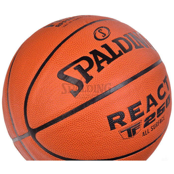 Баскетбольний м'яч Spalding React TF-250, розмір 7