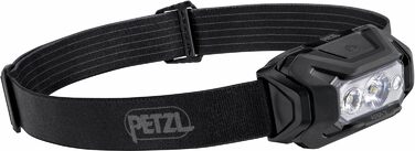 Ліхтар на голову Petzl ARIA 2 RGB - 450 люмен, чорний, з трьома AAA-батарейками