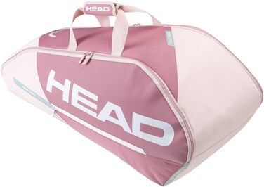 Тенісна сумка HEAD Tour Team чорна/червона, для ракеток