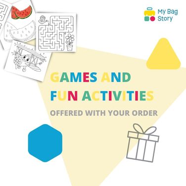 Спортивна сумка MyBagStory Stitch для дівчаток – рюкзак для школи, дитячого садка, початкової школи – рожево-блакитний, 40 см, з регульованим ремінцем – ідеальний подарунок