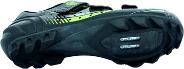 Чоловічі велосипедні туфлі LUCK Master, 45 EU, чорні