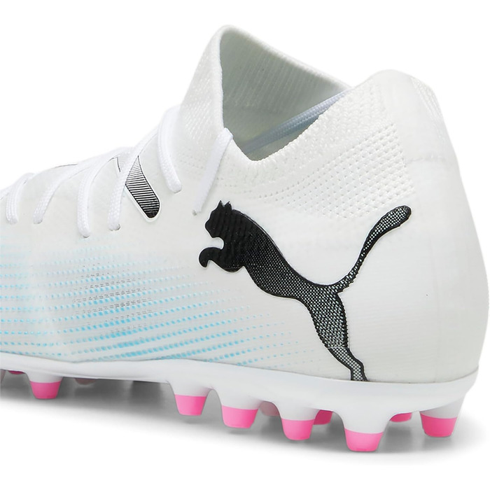 Дитячі футбольні бутси PUMA Future 7 Match Mg Jr - 28 EU - Біло-рожеві