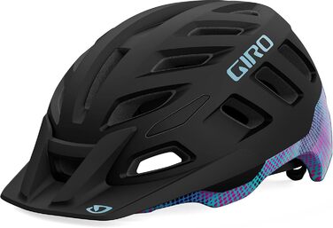Велосипедний шолом Giro Radix для жінок All Mountain MTB, матовий чорний/бірюзовий, 2022